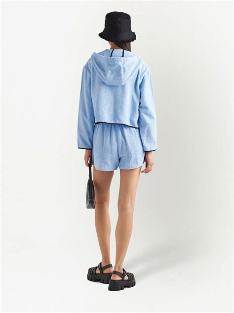 prada short set|farfetch prada shorts.